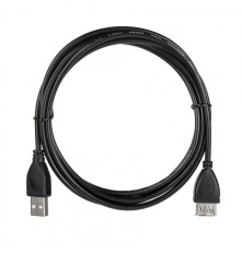 Кабель ACD, USB 2.0, A male - A feмale, PVC, OD4.0, черный, 2 м