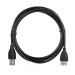 Кабель ACD, USB 2.0, A male - A feмale, PVC, OD4.0, черный, 2 м