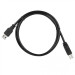 Кабель ACD USB 3.0, A male - B male, PVC5.5, черный, 1 м