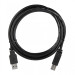 Кабель ACD-U3ABM-20L, USB 3.0, A male - B male, PVC5.5, черный, 2 м
