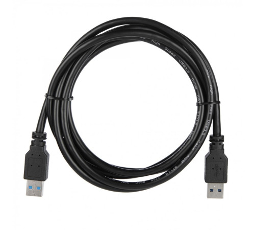 Кабель ACD-U3AAM-20L, USB 3.0, A male - A male, PVC5.5, черный, 2 м