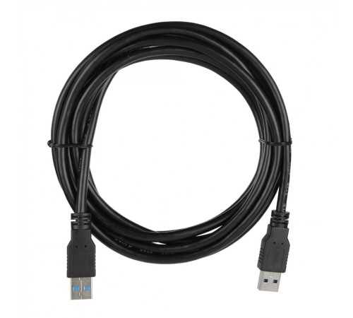 Кабель ACD-U3AAM-30L, USB 3.0, A male - A male, PVC5.5, черный, 3 м