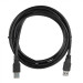 Кабель ACD-U3AAM-30L, USB 3.0, A male - A male, PVC5.5, черный, 3 м