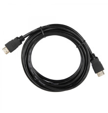 Кабель ACD-DHHM1-30B HDMI 1.4, Golden Plated,19m/19m, черный, 3 м