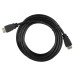 Кабель ACD-DHHM1-50B HDMI 1.4, Golden Plated,19m/19m, черный, 5 м