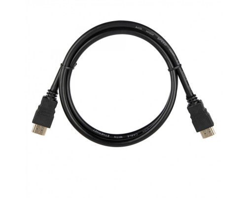 Кабель ACD-DHHM2-10B HDMI 2.0, Golden Plated,19m/19m, черный, 1 м Кабель ACD-DHHM2-10B HDMI 2.0, Golden Plated,19m/19m, черный, 1 м