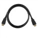 Кабель ACD-DHHM2-10B HDMI 2.0, Golden Plated,19m/19m, черный, 1 м