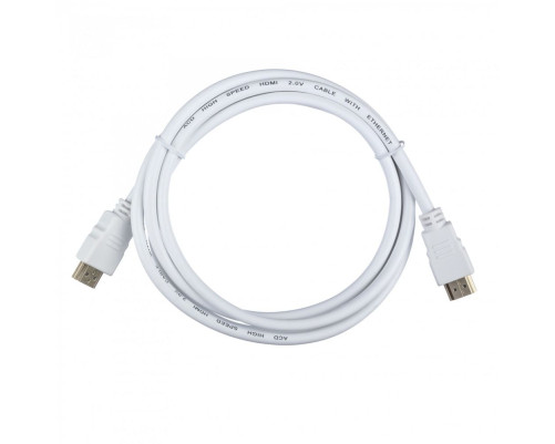 Кабель ACD-DHHM2-18W HDMI 2.0, Golden Plated,19m/19m, белый, 1.8 м Кабель ACD-DHHM2-18W HDMI 2.0, Golden Plated,19m/19m, белый, 1.8 м