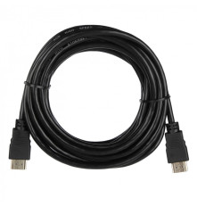 Кабель ACD-DHHM2-50B HDMI 2.0, Golden Plated,19m/19m, черный, 5 м