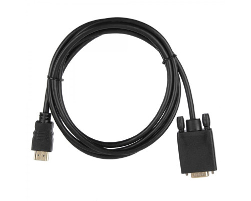 Кабель ACD-DHVM1-30B HDMI 1.4, Golden Plated,19m/15m, HDMI-VGA, черный, 3 м Кабель ACD-DHVM1-30B HDMI 1.4, Golden Plated,19m/15m, HDMI-VGA, черный, 3 м