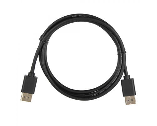 Кабель ACD-DDPM2-18B DisplayPort 1.2, Golden Plated,20m/20m, черный, 1.8 м Кабель ACD-DDPM2-18B DisplayPort 1.2, Golden Plated,20m/20m, черный, 1.8 м