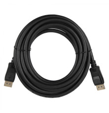 Кабель ACD-DDPM4-50B DisplayPort 1.4, Golden Plated,20m/20m, черный, 5 м