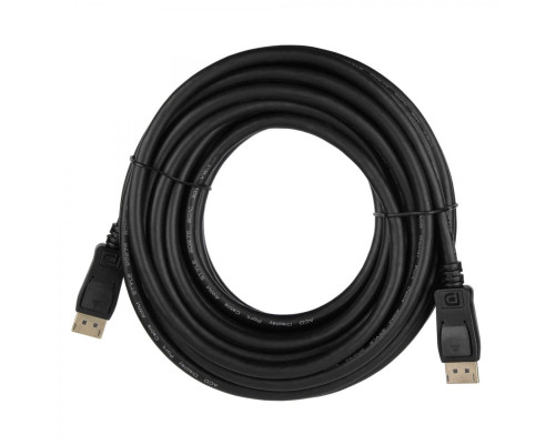 Кабель ACD-DDPM4-10M DisplayPort 1.4, Golden Plated, 20m/20m, черный, 10 м Кабель ACD-DDPM4-10M DisplayPort 1.4, Golden Plated, 20m/20m, черный, 10 м