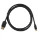 Кабель ACD-DDMM2-18B DisplayPort 1.2, DP-mDP, Golden Plated, 20m/20m, черный, 1.8 м