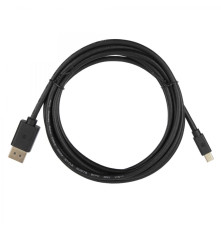 Кабель ACD-DDMM2-30B DisplayPort 1.2, DP-mDP, Golden Plated, 20m/20m, черный, 3 м