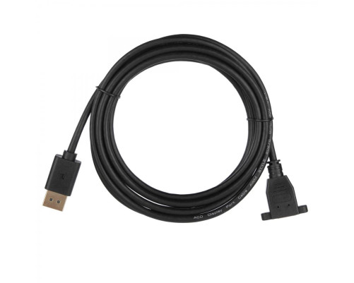 Кабель ACD-DDPF2-30B DisplayPort 1.2, DP extension, Golden Plated, 20m/20f, черный, 3 м Кабель ACD-DDPF2-30B DisplayPort 1.2, DP extension, Golden Plated, 20m/20f, черный, 3 м