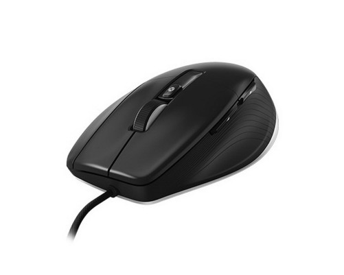 Мышь проводная 3DConnexion 3DX-700080 CadMouse Pro, черный