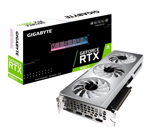 Видеокарта Gigabyte RTX3060Ti VISION OC 8GB, GDDR6/256bit