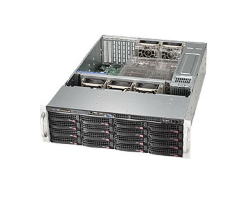 Корпус SuperMicro CSE-836BE1C-R1K23B, черный Корпус SuperMicro CSE-836BE1C-R1K23B, черный
