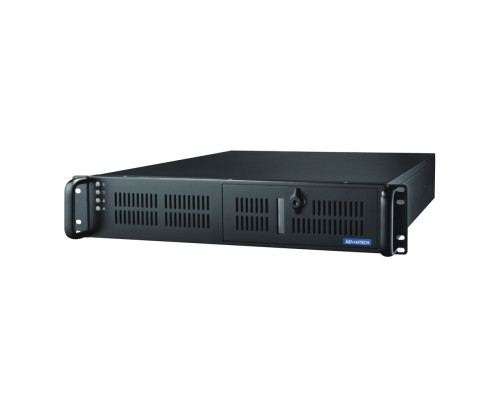 Корпус Advantech ACP-2010MB-00D 2U Rackmount Chassis, ATX/mATX, отсеки: 1*5.25"+1*3.5"Ext+1*3.5"Int, 2x80mm fan, Размер (ШВГ): 482x88x480mm, без PSU