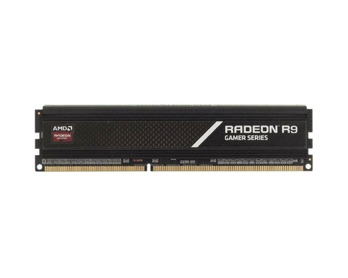 Модуль оперативной памяти AMD Radeon 16GB R9 Gamers Series Black DDR4 3200Mhz DIMM, CL16, 1.35V, Heat Shield, RTL Модуль оперативной памяти AMD Radeon 16GB R9 Gamers Series Black DDR4 3200Mhz DIMM, CL16, 1.35V, Heat Shield, RTL