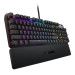 Клавиатура проводная игровая ASUS RA05 TUF GAMING K3 Kailh, 104 клавиши, USB, черный