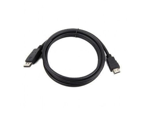 Кабель DisplayPort-HDMI Cablexpert CC-DP-HDMI-7.5M, 20M/19M, 7.5 м, черный, экран Кабель DisplayPort-HDMI Cablexpert CC-DP-HDMI-7.5M, 20M/19M, 7.5 м, черный, экран
