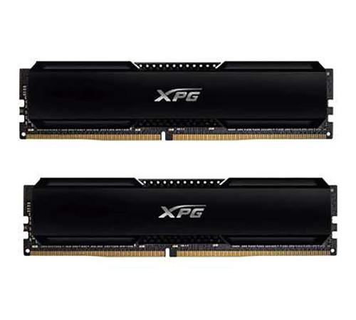 Модуль оперативной памяти XPG 64GB GAMMIX D20 Black DDR4 3200Mhz DIMM, CL16, 1.35V, Heat Shield, Kit (2x32GB), RTL