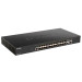 Коммутатор D-Link DXS-1210-28S/A1A, черный