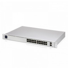 Коммутатор Ubiquiti UniFi Switch 24 PRO, серебристый