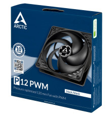 Вентилятор для корпуса Arctic Cooling P12 PWM, черный