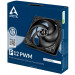 Вентилятор для корпуса Arctic Cooling P12 PWM, черный