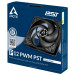 Вентилятор для корпуса Arctic Cooling P12 PWM PST, черный