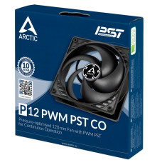 Вентилятор для корпуса Arctic Cooling P12 PWM PST CO, черный