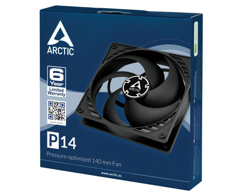 Вентилятор для корпуса ARCTIC Cooling P14, черный