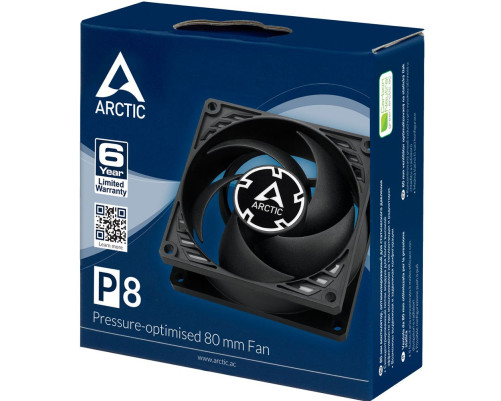 Вентилятор корпусной ARCTIC Cooling P8 (Black/Black) - retail (ACFAN00147A) (701990) Вентилятор корпусной ARCTIC Cooling P8 (Black/Black) - retail (ACFAN00147A) (701990)
