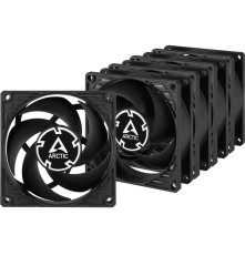 Вентилятор для корпуса Arctic Cooling P8, черный (комплект 5 шт.)