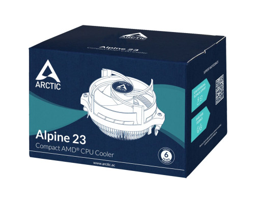 Вентилятор для процессора Arctic  Alpine 23, черный