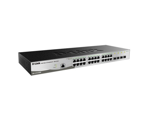 Коммутатор D-Link DGS-1210-28/ME/B2A, черный