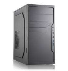Корпус 450 Вт Foxline FL-733R, mATX, 2x5.25EXT, 2x3.5EXT, 5x3.5INT, 2xUSB3.0, 2xUSB2.0, HDA, wo FAN, w1.2m EU pwr cord