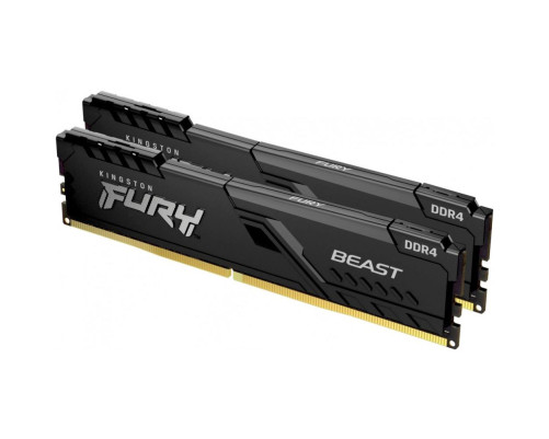 Модуль оперативной памяти Kingston 64GB DDR4-3200 (Kit of 2) FURY Beast Black KF432C16BBK2/64 Модуль оперативной памяти Kingston 64GB DDR4-3200 (Kit of 2) FURY Beast Black KF432C16BBK2/64