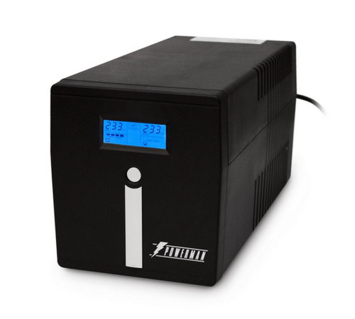 Источник бесперебойного питания Powerman Smart Sine 1000, черный
