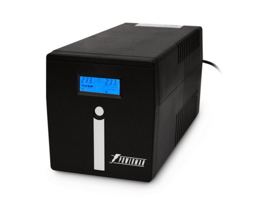 Источник бесперебойного питания Powerman Smart Sine 1000, черный Источник бесперебойного питания Powerman Smart Sine 1000, черный