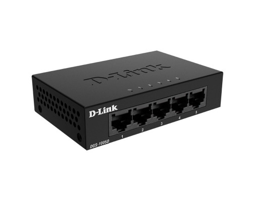 Коммутатор D-Link DGS-1005D/J2A, черный Коммутатор D-Link DGS-1005D/J2A, черный