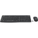 Комплект (клавиатура + мышь) Комплект (клавиатура + мышь)/ Logitech Wireless MK295 Silent Combo GRAPHITE Retail