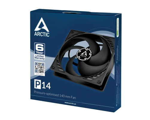 Вентилятор для корпуса Arctic Cooling P14 Value, черный (комплект 5 шт.) Вентилятор для корпуса Arctic Cooling P14 Value, черный (комплект 5 шт.)