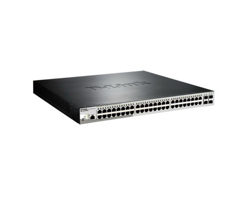 Коммутатор D-Link DGS-1210-52MP/ME/B2A, черный