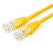 Патч-корд Cablexpert UTP кат.5e, 0.25 м, литой, многожильный, жёлтый