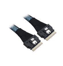 Кабель ACD-60007-MD-20CM Slimline SASx8 (SFF8654) -to- Slimline SASx8 (SFF8654), 0.2 м
