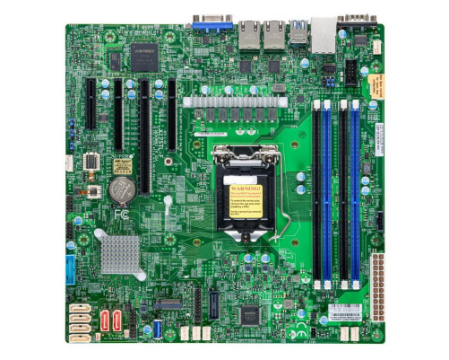 Материнская плата SuperMicro MBD-X12STL-F-B (LGA-1200) Материнская плата SuperMicro MBD-X12STL-F-B (LGA-1200)